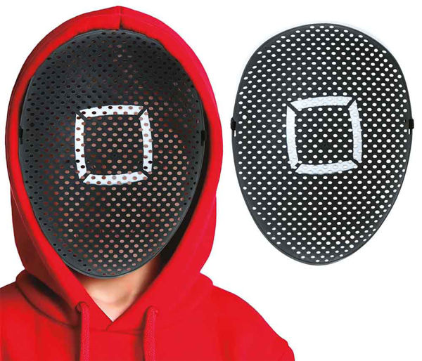 Maschera the gamer pvc Quadrato