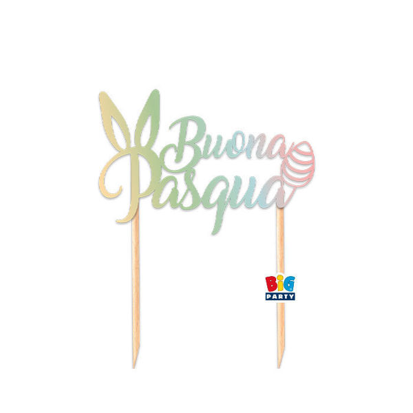 Cake Topper Buona Pasqua