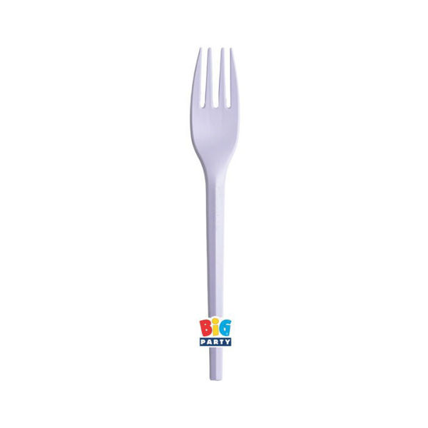 20 Forchette Compostabili Ecolor 16 cm Lilla