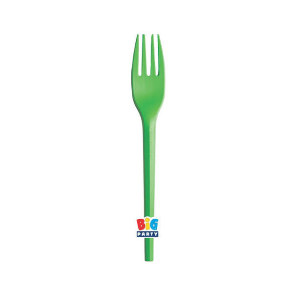 Forchette Ecolor Verde 20 pezzi