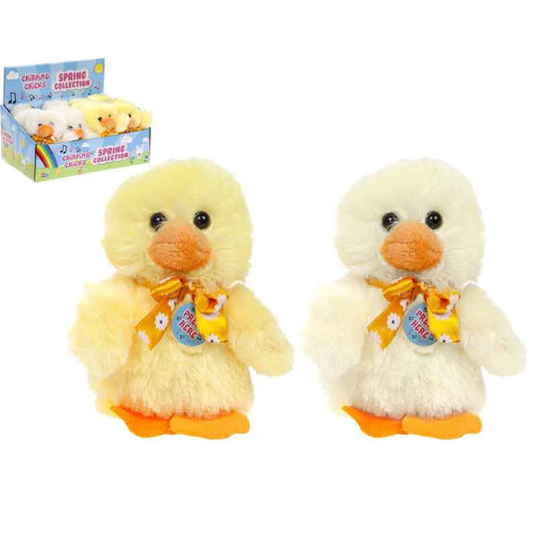 Immagine di Peluche pulcino musicale 13 cm
