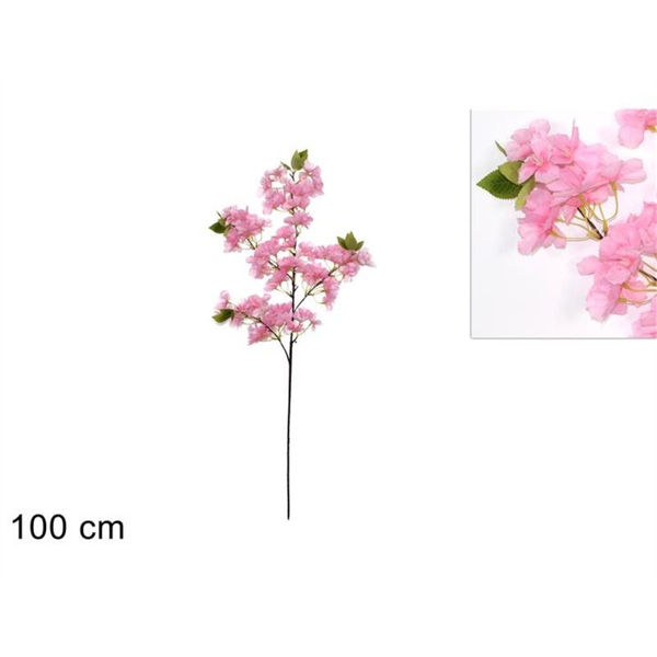 Immagine di Stelo Fiori Di Pesco Con Foglie