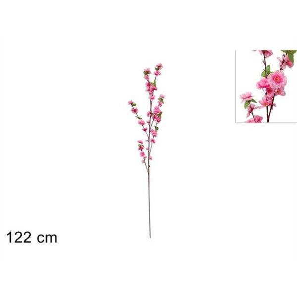 Immagine di Stelo Fiori Di Pesco 5 Rami 122 cm