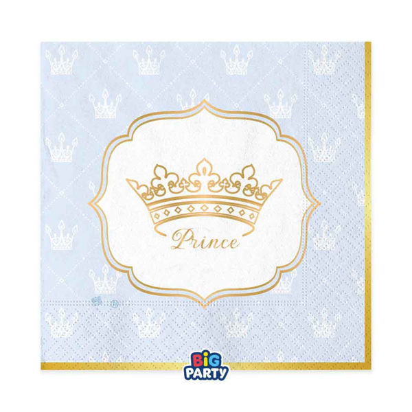 Immagine di Tovaglioli 33x33 cm Prince 16 pezzi