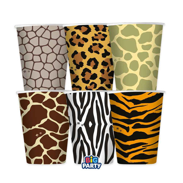 Immagine di Bicchieri Mix 250 cc Animalier 6 pezzi