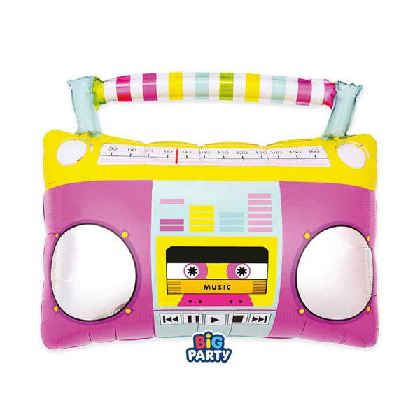 Immagine di Palloncino Mylar 57x59 cm Music Party