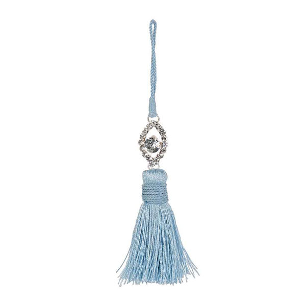 Immagine di Nappa Azzurra con strass