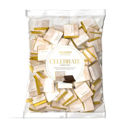 Celebrate Napolitains Cioccolato Fondente 50% – Busta Bianca 1 kg | Circa 140 Cioccolatini da 7g – Matris