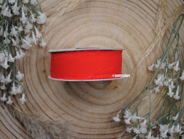 Immagine di Rotolo Nastro Chiffon 30 mm 20 metri Rosso