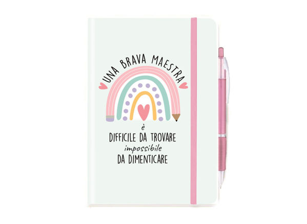 Immagine di Una Brava Maestra Notes con Penna