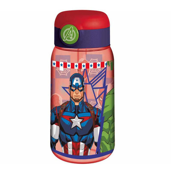Immagine di Avengers Borraccia con cannuccia Pop Up 510 ml
