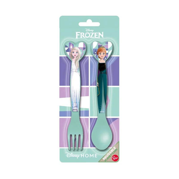Immagine di Frozen Set 2 posate in plastica