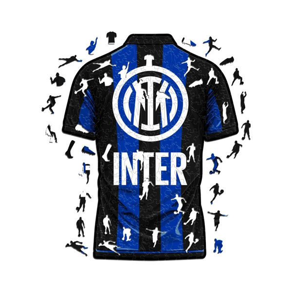 Immagine di Inter Maglia Puzzle in legno 150 pezzi