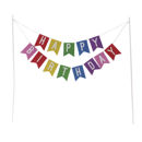Cake Topper Bandierina Happy Birthday