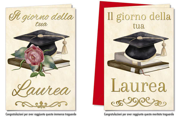 Immagine di Biglietto Auguri Laurea