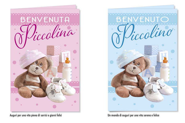 Immagine di Mini Biglietto Auguri Nascita