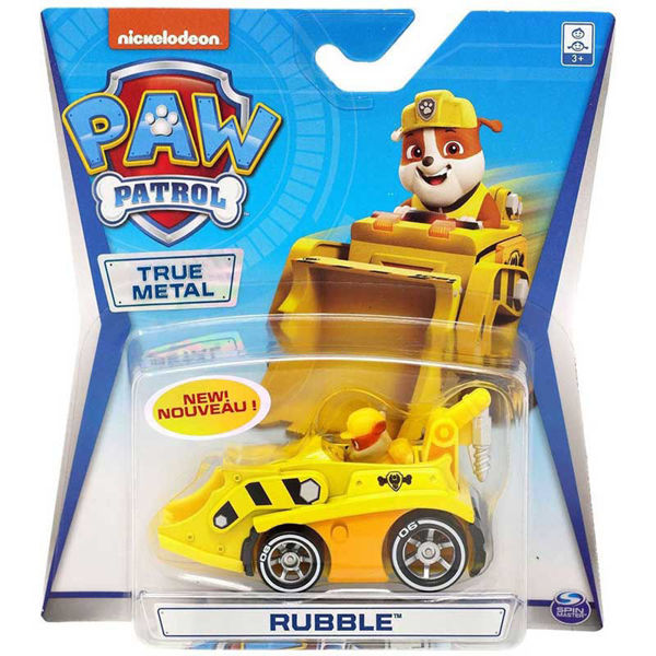 Paw Patrol Veicolo in metallo Rubble