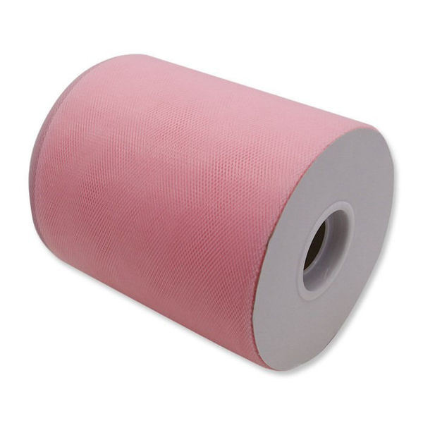 Rotolo Tulle Rosa 12,5 cm x 100 metri