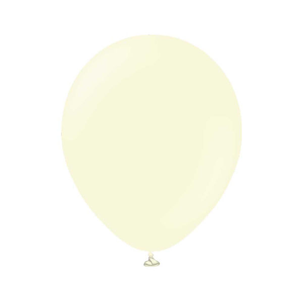 Immagine di Palloncini in lattice Kalisan 12'' Giallo Macaron 100 pezzi