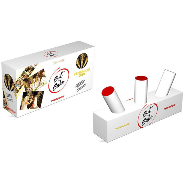 Fontana Ventaglio Cut the Cake – Effetto Scintillante per Esterni