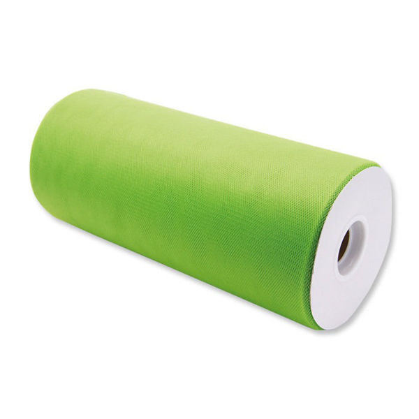 Rotolo Tulle Verde 25 cm x 100 m Big Party | Decorazioni e Bomboniere