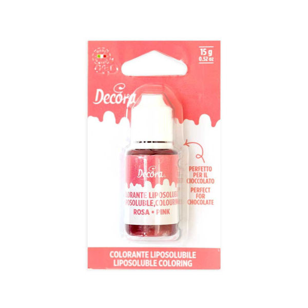 Colorante Liquido Liposolubile 15 grammi Rosa