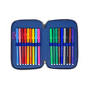 Astuccio Scuola 3 Zip Inside Out Disney | Completo 44 Pezzi