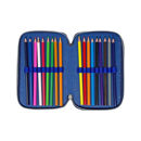 Astuccio Scuola 3 Zip Inside Out Disney | Completo 44 Pezzi