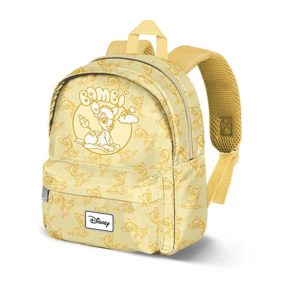 Zaino Disney Bambi Asilo 27x22x9 cm | Zainetto Prescolare con Tasca