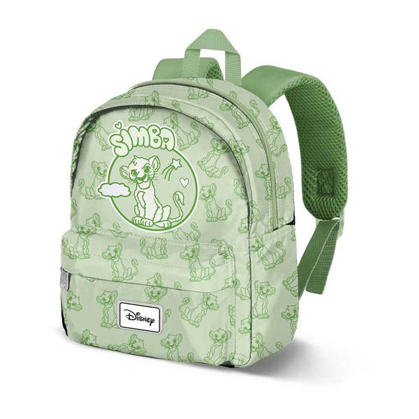 Zaino Disney Simba Il Re Leone 27x22x9 cm | Zainetto Verde Asilo