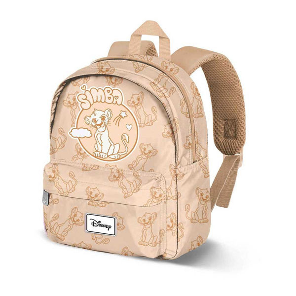 Zaino Disney Simba Beige 27x22x9 cm | Il Re Leone per Asilo