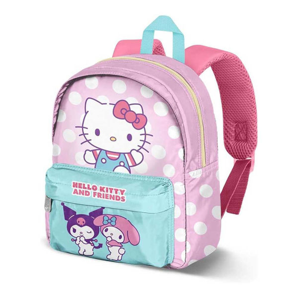 Zaino Hello Kitty Hug Joy 27x22x9 cm | Zainetto Rosa Asilo Bambina