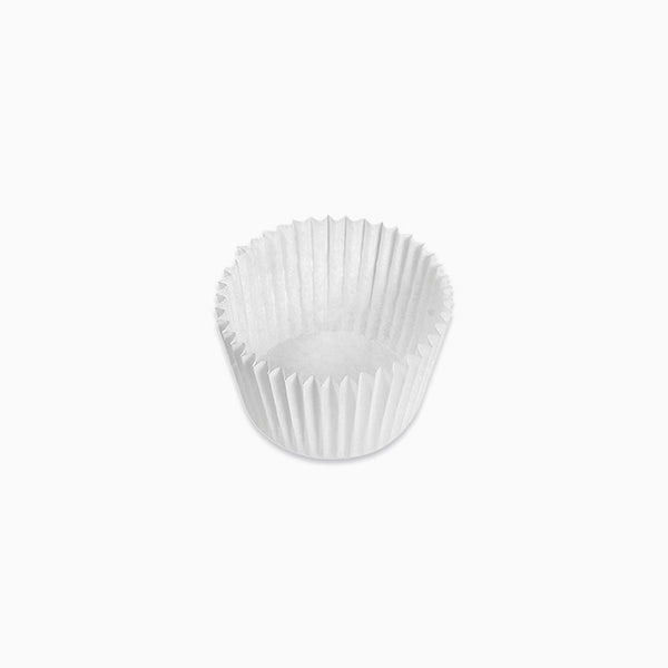 Immagine di Pirottini Rotondo Bianco 22x20 mm 100 pezzi