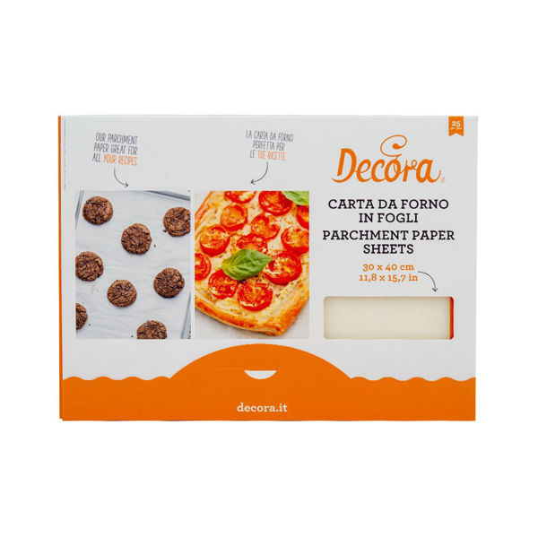 Fogli in carta forno 40x30 cm 25 pezzi