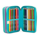 Astuccio GoPop Turtle Bloom triplo con accessori scuola e design tartaruga