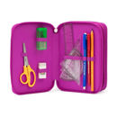 Astuccio GoPop Meowcorn triplo con design gattocorno e accessori scuola inclusi