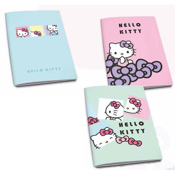 Maxi Quaderno Hello Kitty con copertina rigida e grafiche assortite
