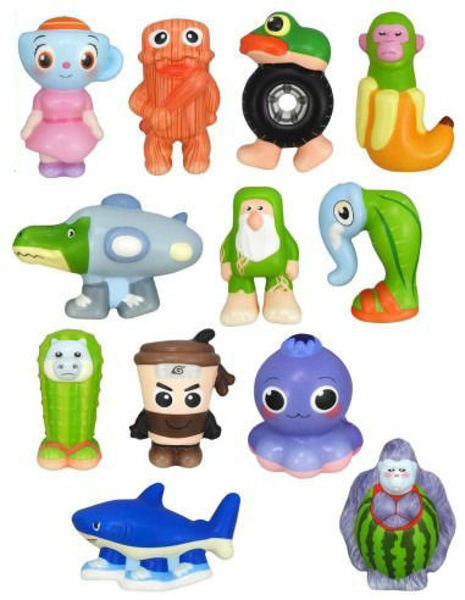 Squishy antistress 11 cm assortiti – 12 soggetti venduti singolarmente