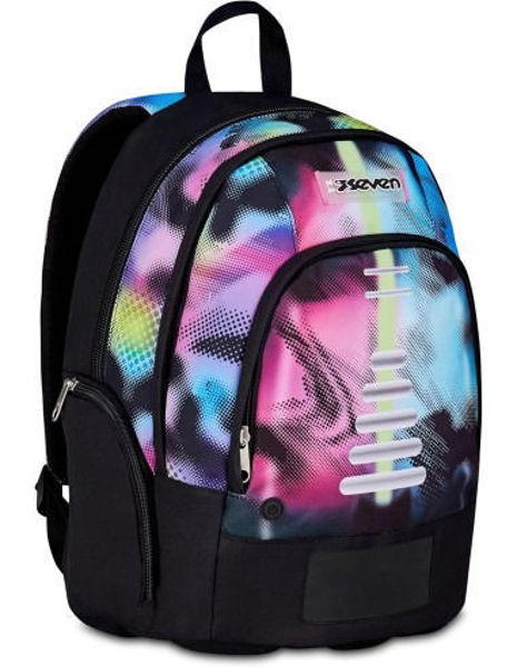 Zaino scuola Seven Dual Fluo Fuxia Write Down – Zaino 44 cm per scuola media e superiore