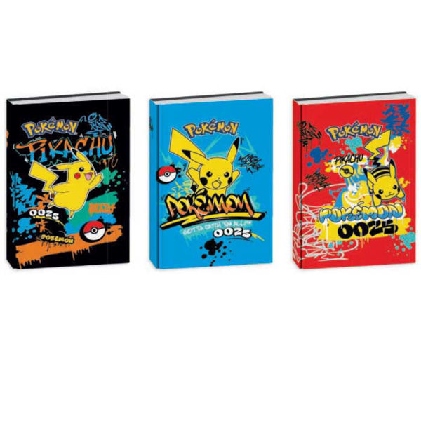 Diario scuola Seven Pokémon 10 mesi formato 14,5x20,6 cm – 3 grafiche assortite con Pikachu