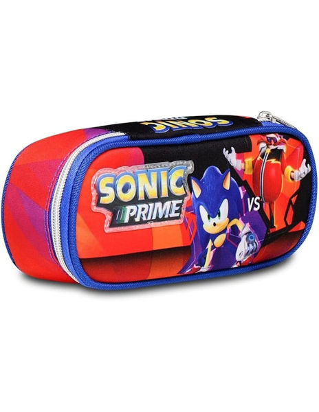 Astuccio Bustina Round Plus Seven Sonic con grafiche ufficiali SEGA