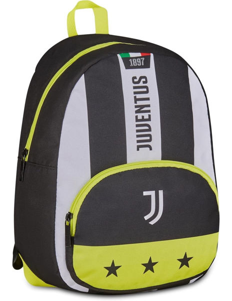Zaino asilo Juventus Seven 23x34x17 cm con grafiche ufficiali bianconere