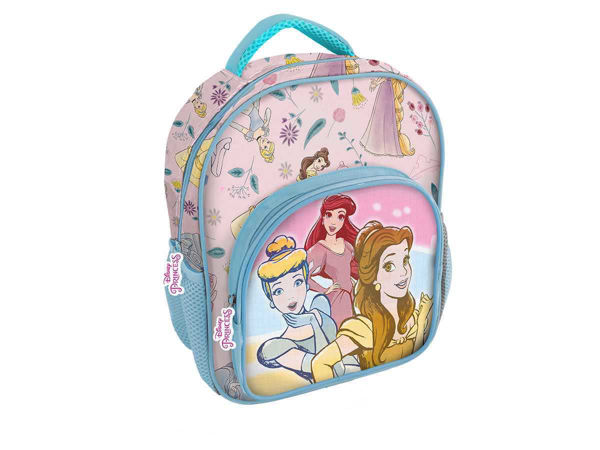 Zaino 32 cm con tasca frontale Disney Principesse