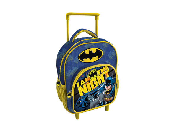 Zaino trolley con tasca e grafica Batman DC Comics