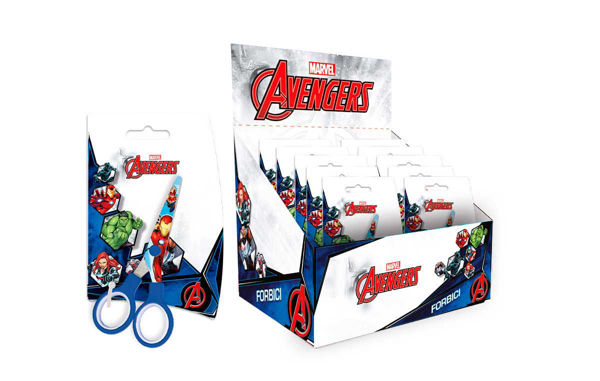 Forbici Avengers per bambini – lame sicure con punte arrotondate