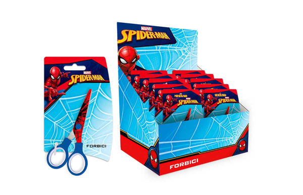 Forbici Spiderman per bambini con lame sicure e design Marvel