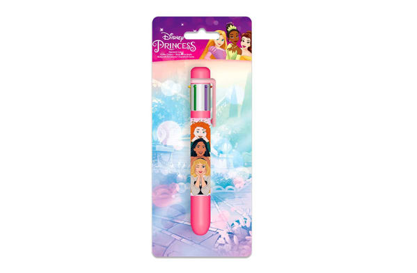 Penna multicolore Disney Principesse con 6 inchiostri