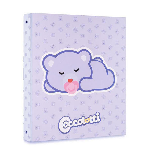 Cartella A4 Coccolotti Lilla con Elastico – Dorso 1 cm