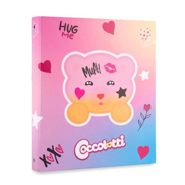 Raccoglitore 4 Anelli A4 Coccolotti Love Rosa – Scuola