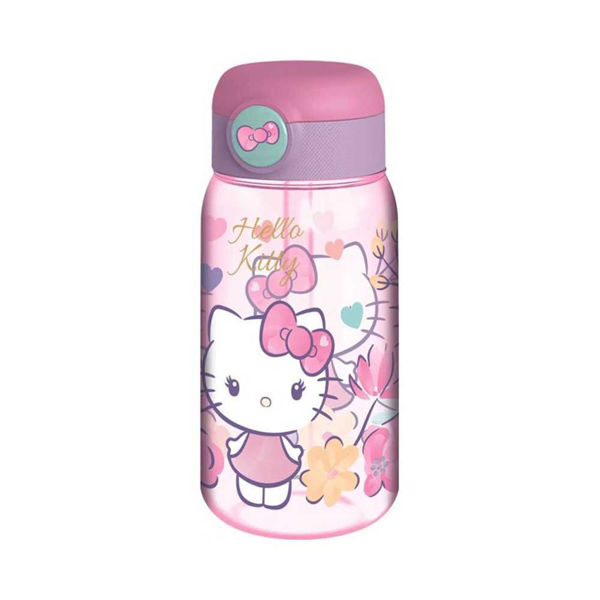 Borraccia Hello Kitty 510 ml con cannuccia integrata per bambini